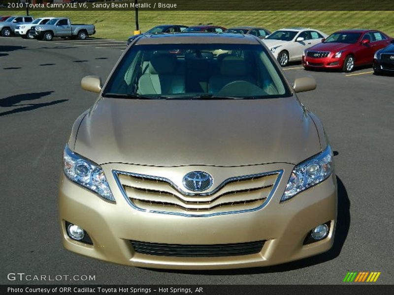 Sandy Beach Metallic / Bisque 2010 Toyota Camry XLE V6