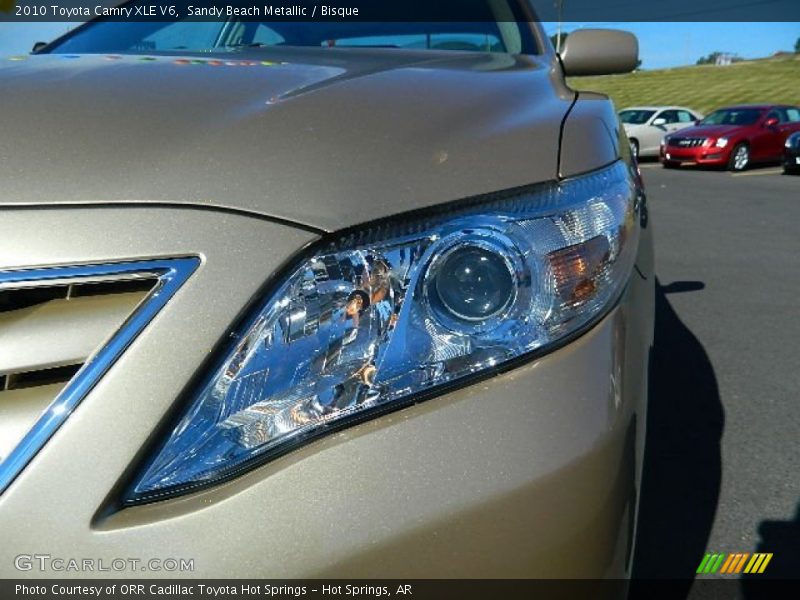 Sandy Beach Metallic / Bisque 2010 Toyota Camry XLE V6