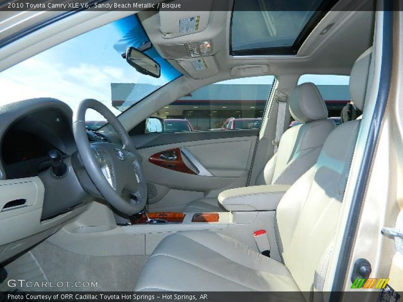 Sandy Beach Metallic / Bisque 2010 Toyota Camry XLE V6