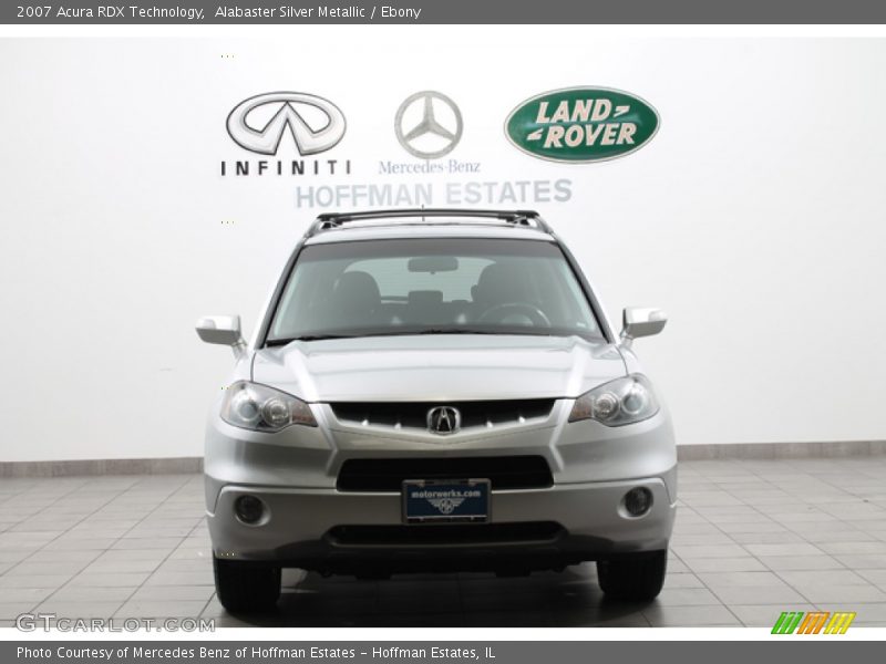 Alabaster Silver Metallic / Ebony 2007 Acura RDX Technology