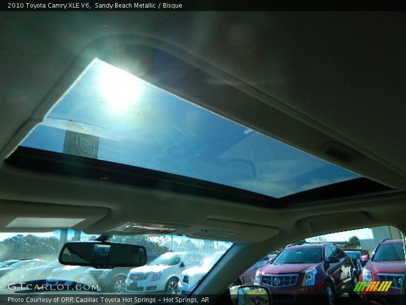 Sandy Beach Metallic / Bisque 2010 Toyota Camry XLE V6