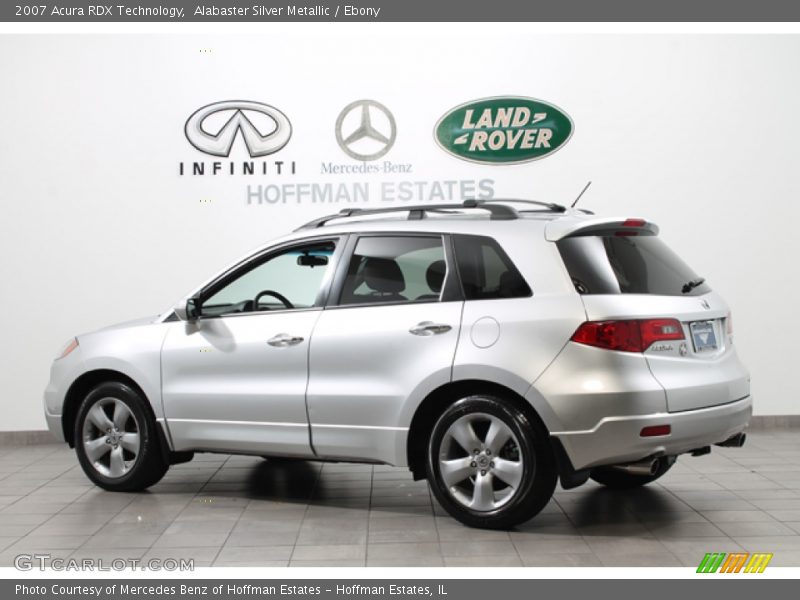 Alabaster Silver Metallic / Ebony 2007 Acura RDX Technology