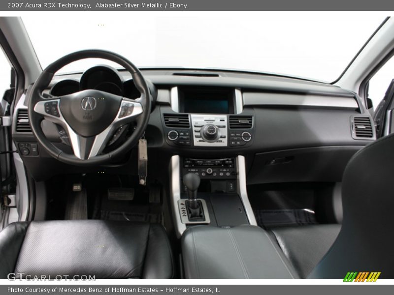Alabaster Silver Metallic / Ebony 2007 Acura RDX Technology