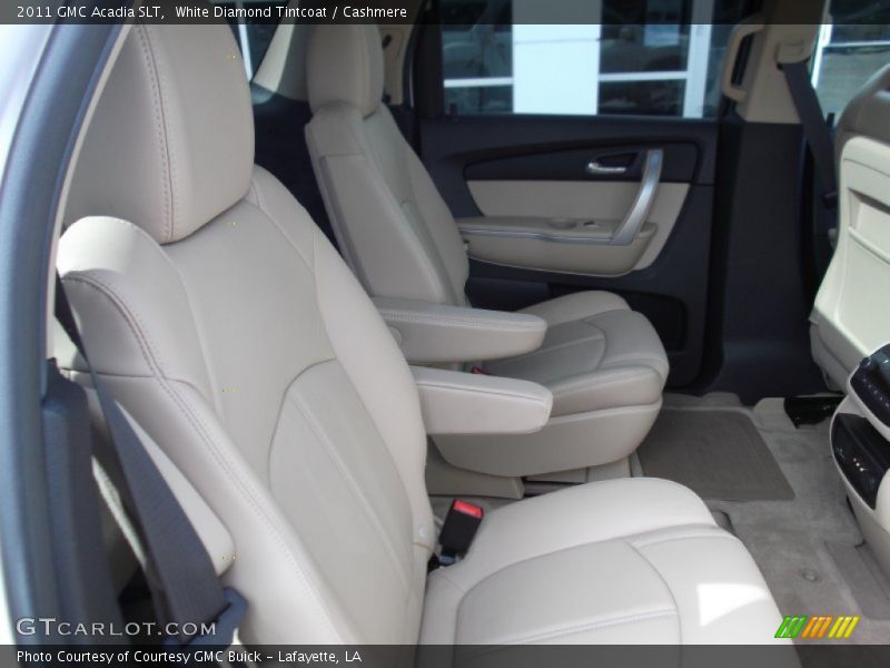White Diamond Tintcoat / Cashmere 2011 GMC Acadia SLT