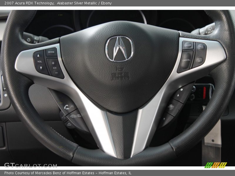Alabaster Silver Metallic / Ebony 2007 Acura RDX Technology