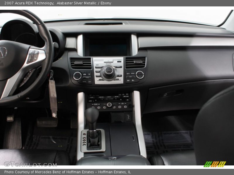 Alabaster Silver Metallic / Ebony 2007 Acura RDX Technology