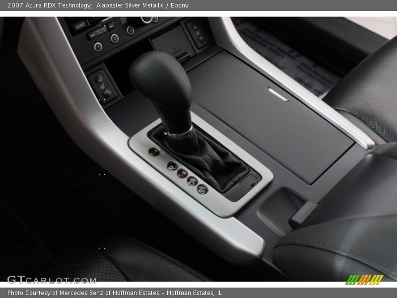 Alabaster Silver Metallic / Ebony 2007 Acura RDX Technology