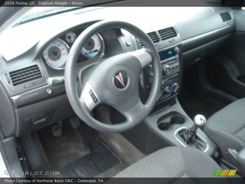 Titanium Metallic / Ebony 2008 Pontiac G5