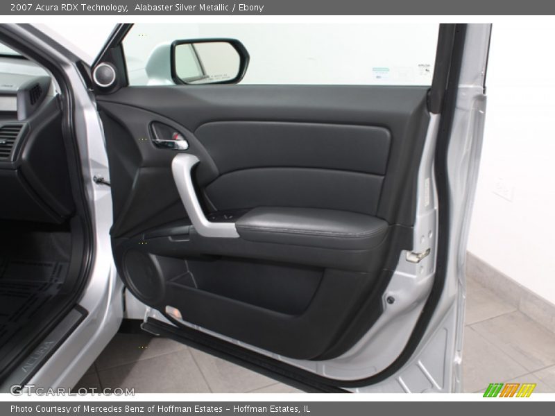 Alabaster Silver Metallic / Ebony 2007 Acura RDX Technology