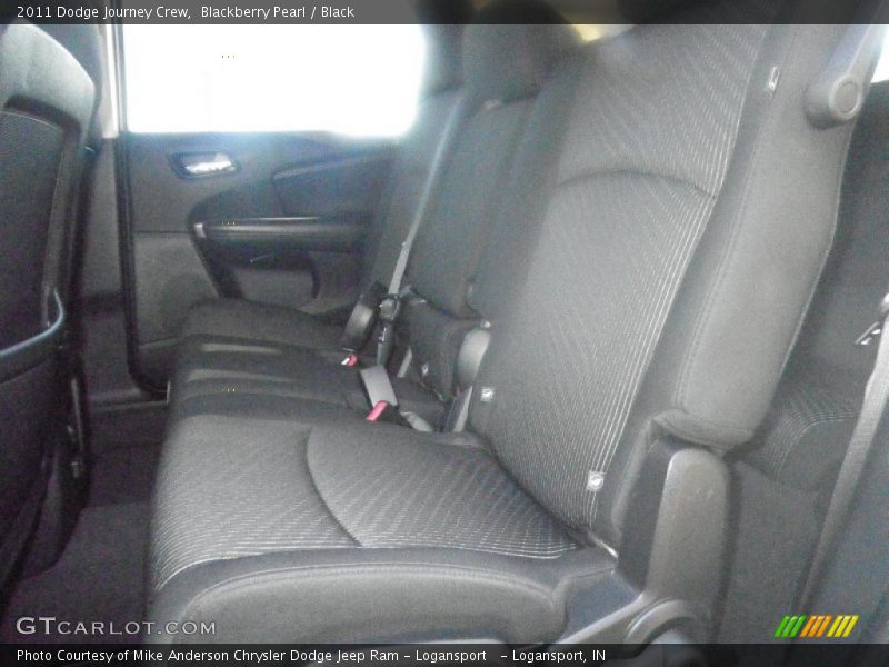 Blackberry Pearl / Black 2011 Dodge Journey Crew
