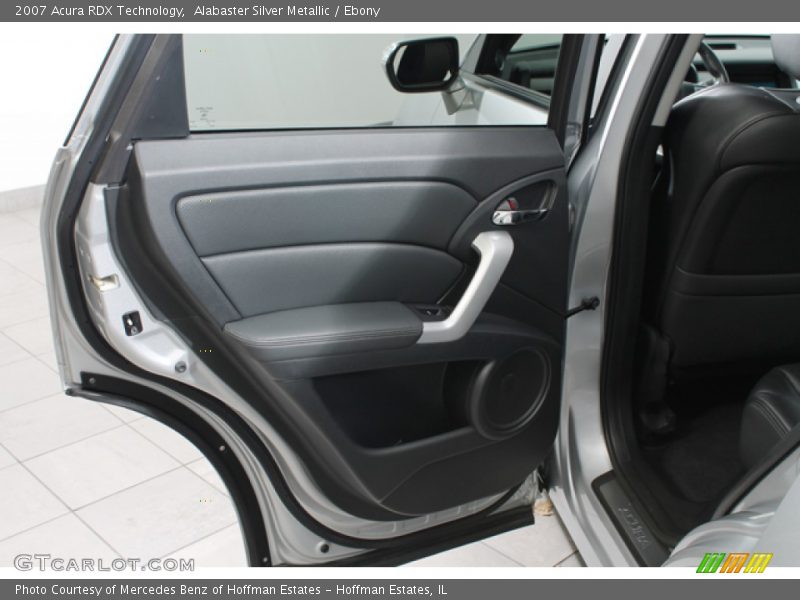 Alabaster Silver Metallic / Ebony 2007 Acura RDX Technology