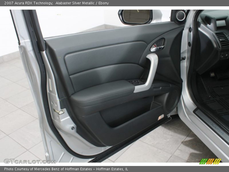 Alabaster Silver Metallic / Ebony 2007 Acura RDX Technology