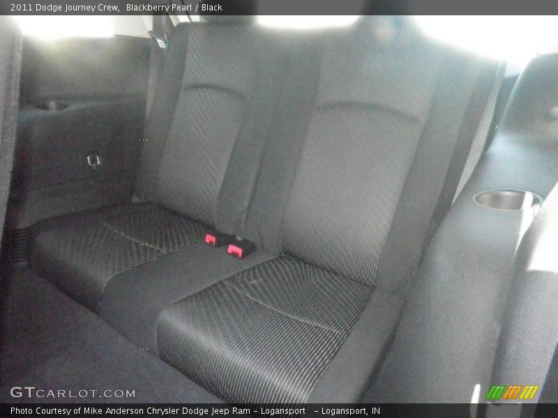 Blackberry Pearl / Black 2011 Dodge Journey Crew