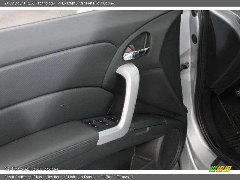 Alabaster Silver Metallic / Ebony 2007 Acura RDX Technology