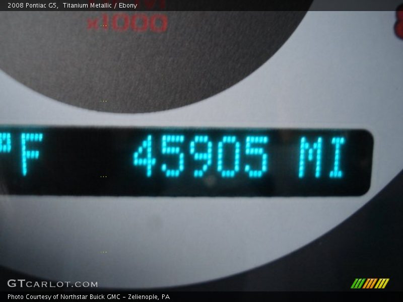 Titanium Metallic / Ebony 2008 Pontiac G5