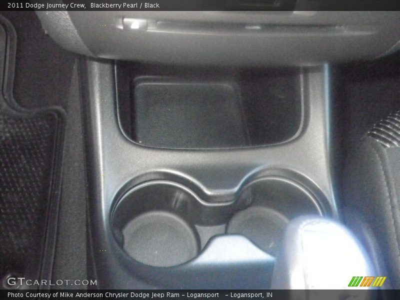 Blackberry Pearl / Black 2011 Dodge Journey Crew