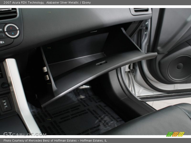Alabaster Silver Metallic / Ebony 2007 Acura RDX Technology