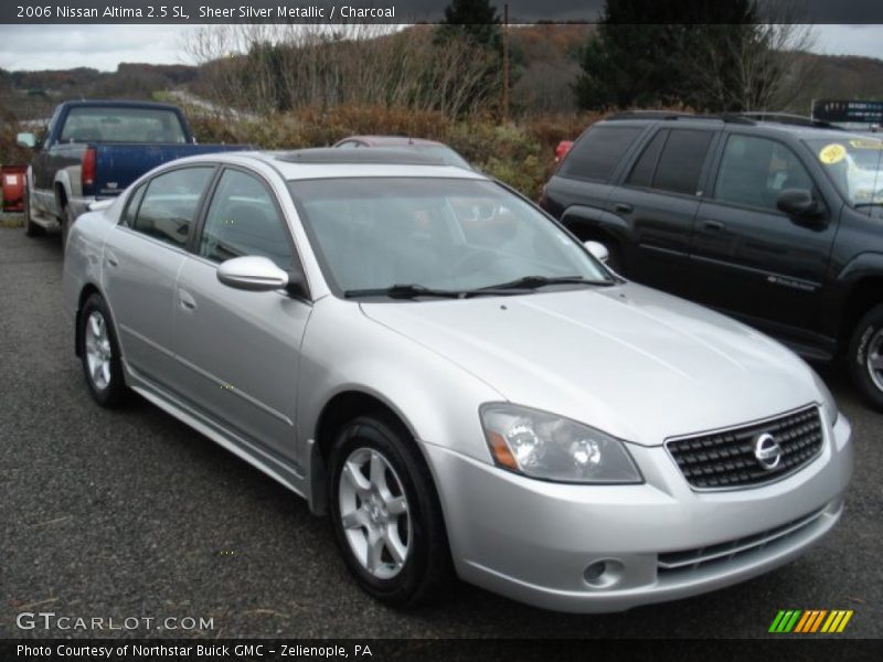Sheer Silver Metallic / Charcoal 2006 Nissan Altima 2.5 SL