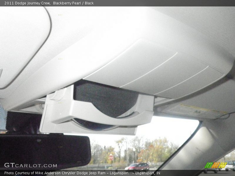 Blackberry Pearl / Black 2011 Dodge Journey Crew