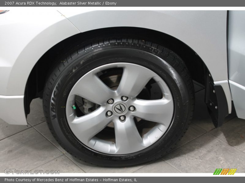 Alabaster Silver Metallic / Ebony 2007 Acura RDX Technology