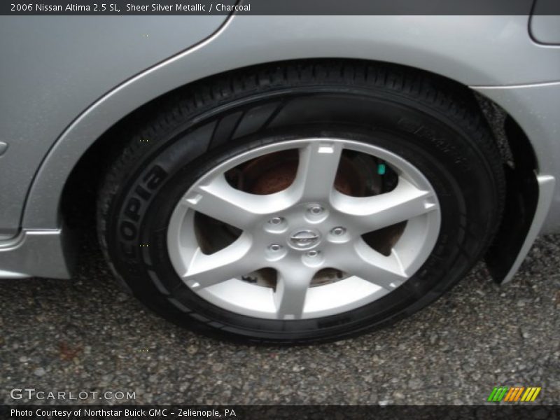 Sheer Silver Metallic / Charcoal 2006 Nissan Altima 2.5 SL