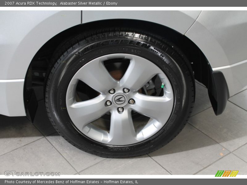 Alabaster Silver Metallic / Ebony 2007 Acura RDX Technology