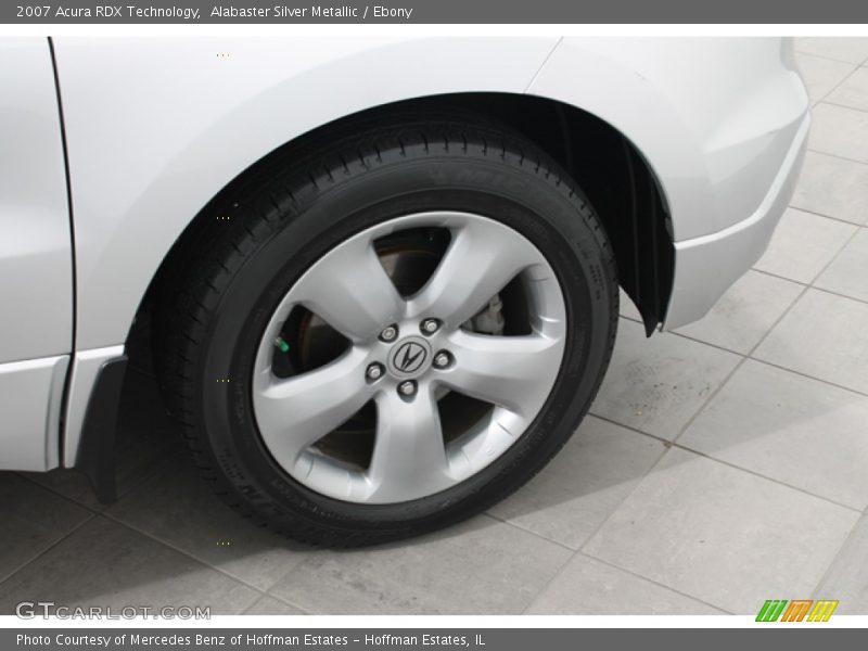 Alabaster Silver Metallic / Ebony 2007 Acura RDX Technology