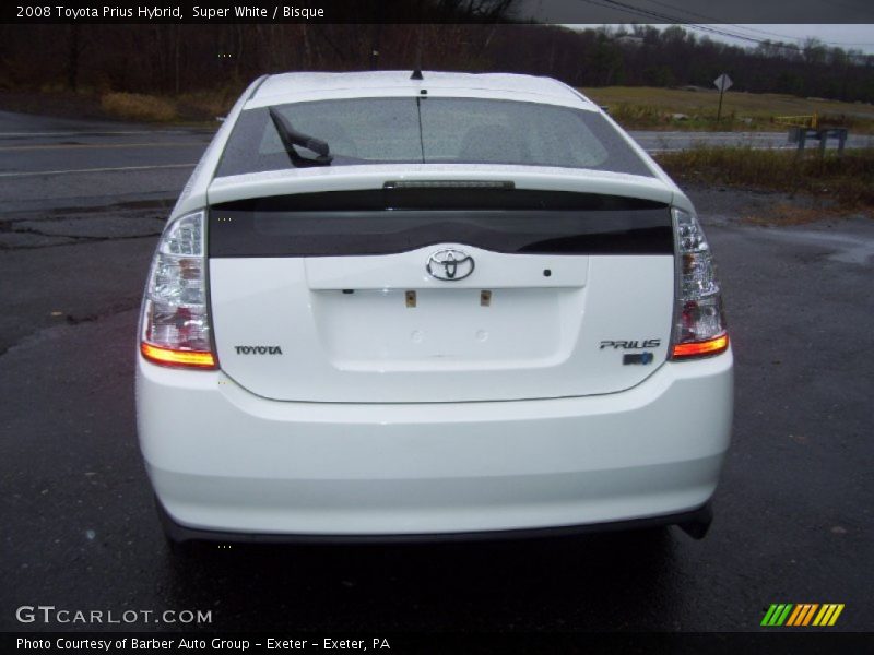 Super White / Bisque 2008 Toyota Prius Hybrid