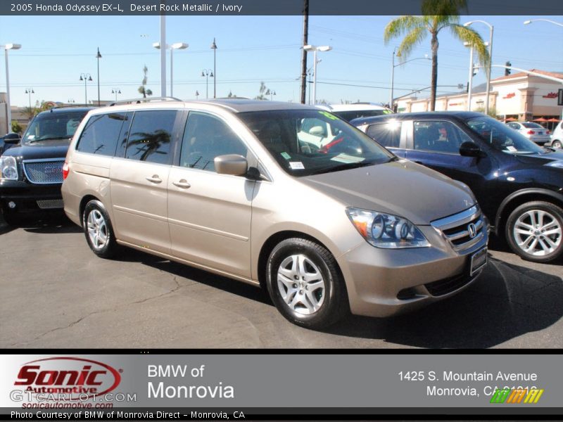 Desert Rock Metallic / Ivory 2005 Honda Odyssey EX-L