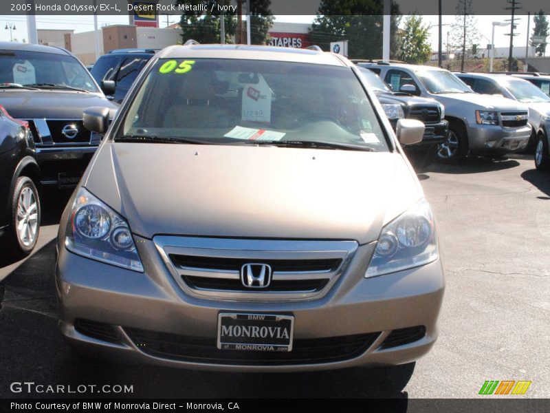 Desert Rock Metallic / Ivory 2005 Honda Odyssey EX-L