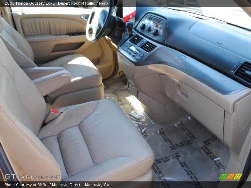 Desert Rock Metallic / Ivory 2005 Honda Odyssey EX-L