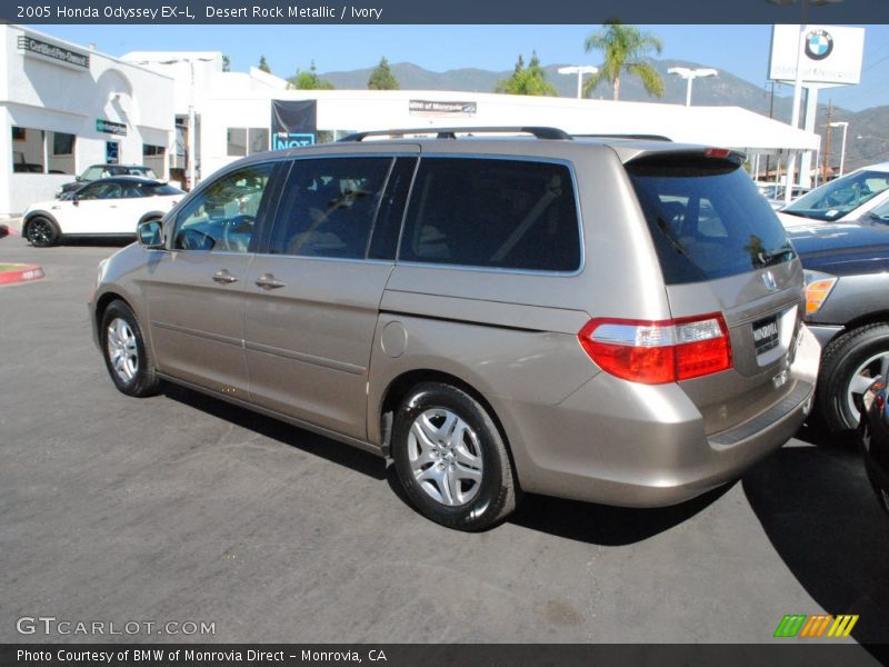 Desert Rock Metallic / Ivory 2005 Honda Odyssey EX-L