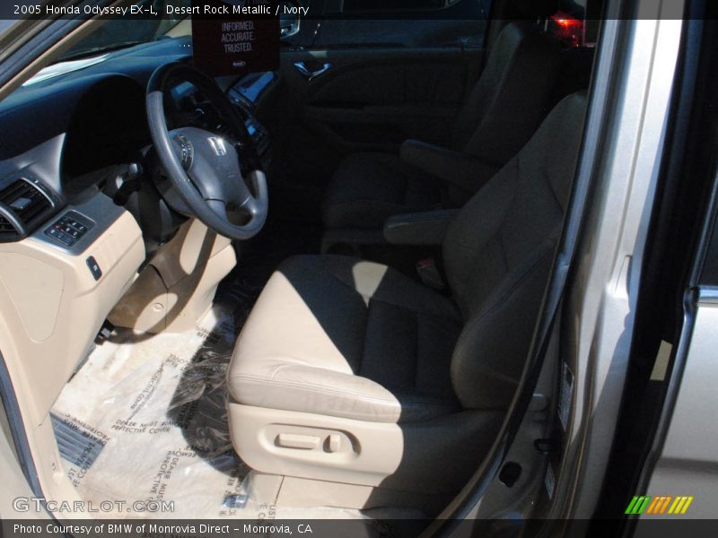 Desert Rock Metallic / Ivory 2005 Honda Odyssey EX-L