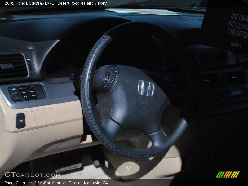 Desert Rock Metallic / Ivory 2005 Honda Odyssey EX-L