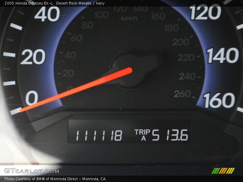 Desert Rock Metallic / Ivory 2005 Honda Odyssey EX-L