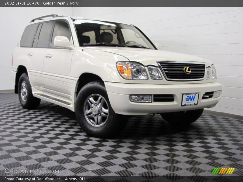 Golden Pearl / Ivory 2002 Lexus LX 470