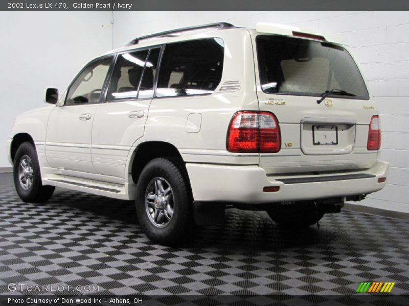 Golden Pearl / Ivory 2002 Lexus LX 470