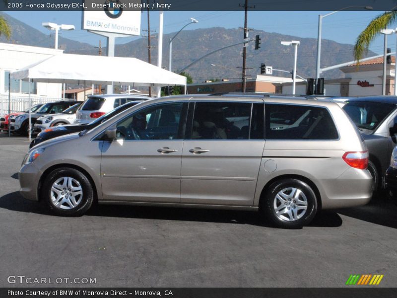 Desert Rock Metallic / Ivory 2005 Honda Odyssey EX-L