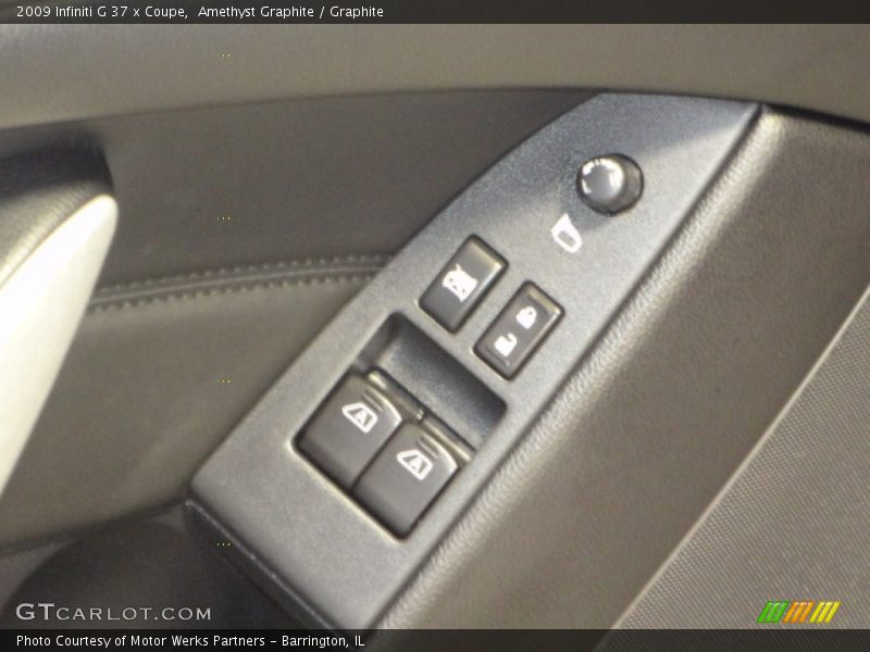 Amethyst Graphite / Graphite 2009 Infiniti G 37 x Coupe