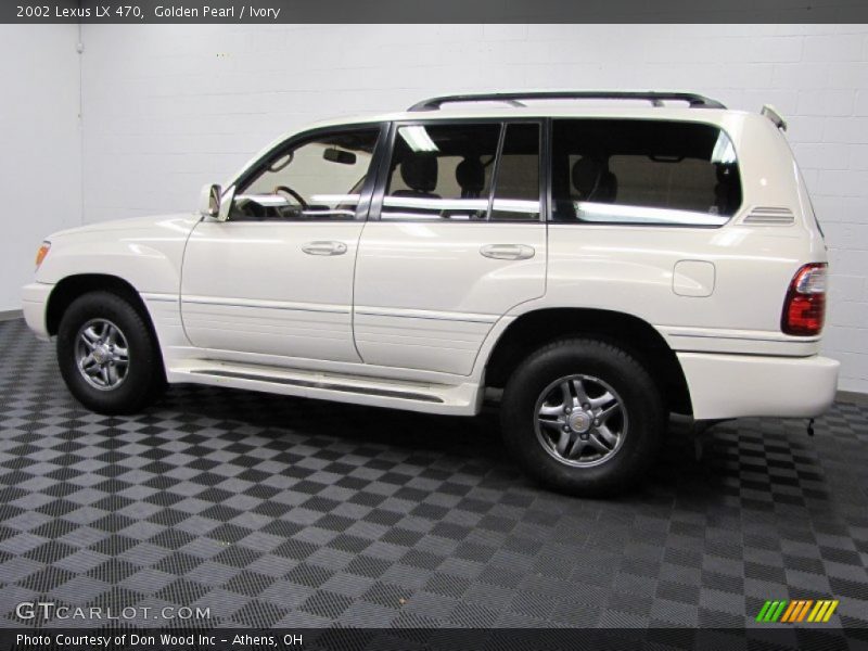 Golden Pearl / Ivory 2002 Lexus LX 470