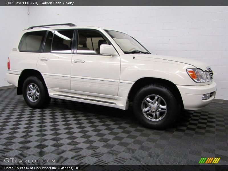 Golden Pearl / Ivory 2002 Lexus LX 470