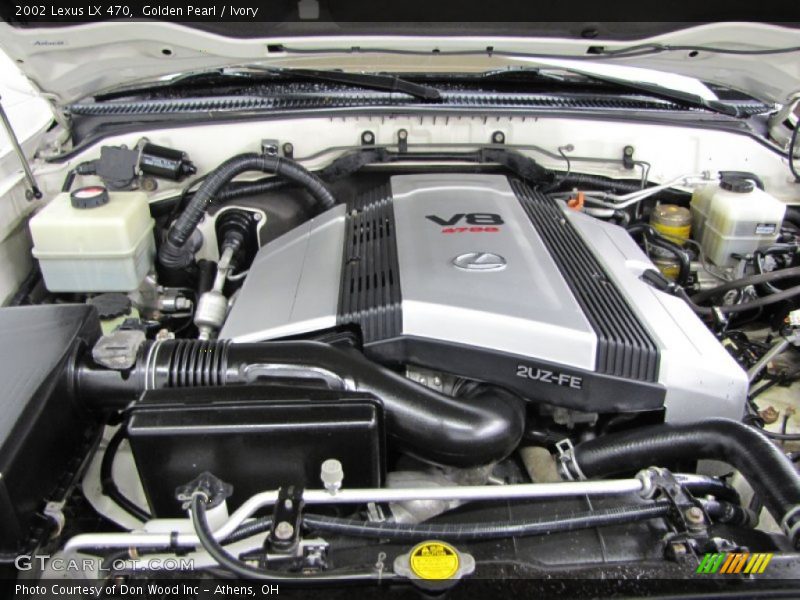 Golden Pearl / Ivory 2002 Lexus LX 470