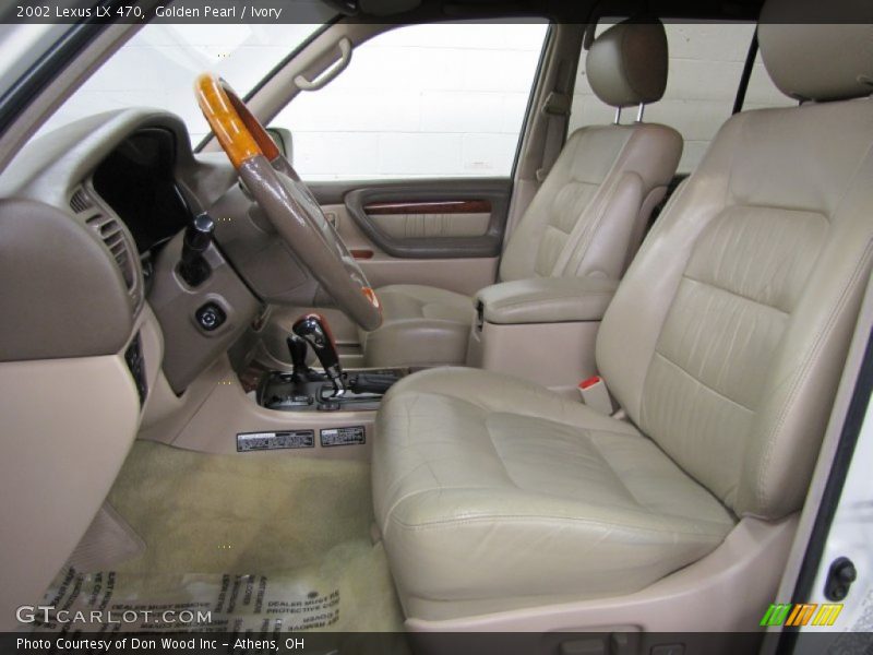 Golden Pearl / Ivory 2002 Lexus LX 470