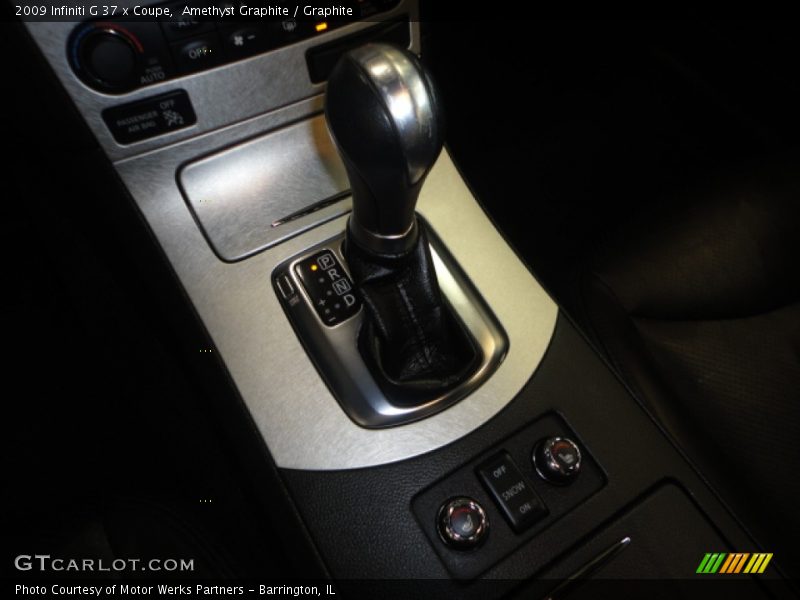 Amethyst Graphite / Graphite 2009 Infiniti G 37 x Coupe