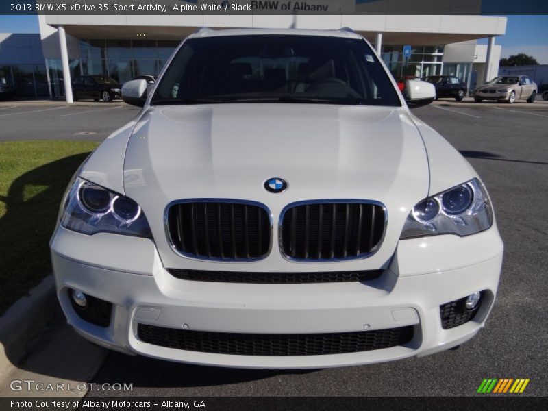 Alpine White / Black 2013 BMW X5 xDrive 35i Sport Activity