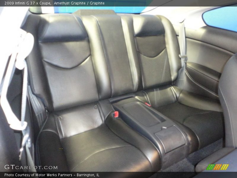 Amethyst Graphite / Graphite 2009 Infiniti G 37 x Coupe