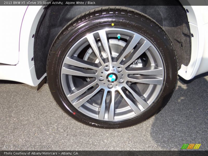 Alpine White / Black 2013 BMW X5 xDrive 35i Sport Activity