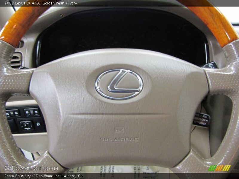 Golden Pearl / Ivory 2002 Lexus LX 470