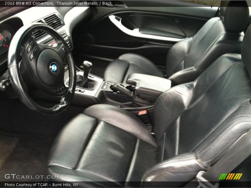  2003 M3 Convertible Black Interior