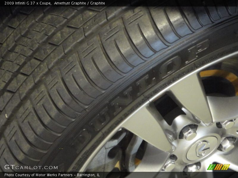 Amethyst Graphite / Graphite 2009 Infiniti G 37 x Coupe